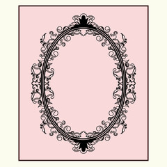 frame with ornament