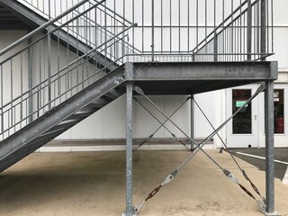 Stairway to factory
