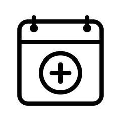 Calendar icon. schedule sign. date symbol. vector illustration