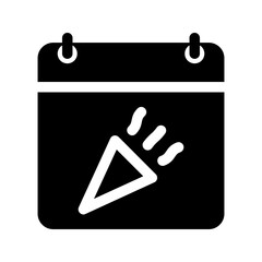 Calendar icon. schedule sign. date symbol. vector illustration