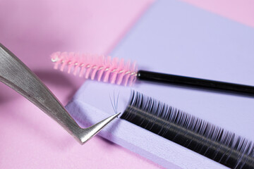 Extensiones de pestañas