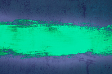 Dirty toned iron battered background with a strip