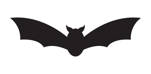 Fototapeta premium Bat isolated on white background