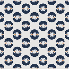 Modern seamless ornamental pattern for wallpaper, scrapbook, paper, fabric, textile, prints. Vector background for surface design.