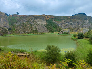 Obraz premium lake in the mountains