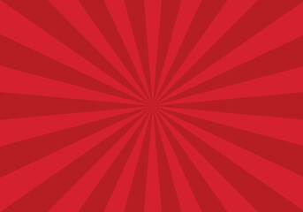 red gradient sunburst background