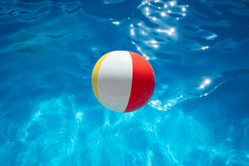 Floating Beach Ball