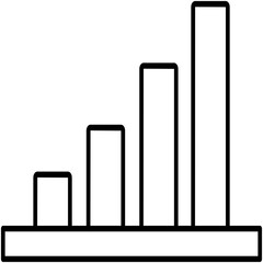 Bars Isolated Vector icon which can easily modify or edit

