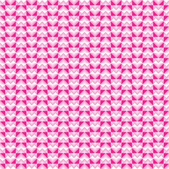 The Abstract Love Triangle in Pink Seamless Pattern