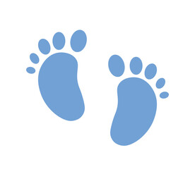 Baby traces icon