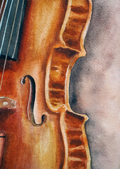 close up of a violin © Lydia