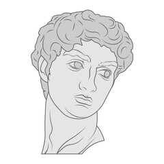 head of the greek person