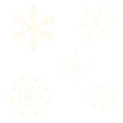 White Snowflakes, png Snowflakes, transparent background, Snowflake symbol, 