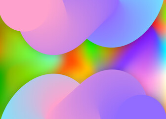 Fluid shape background with liquid dynamic elements.