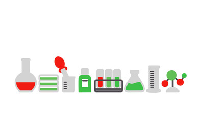 実験台の上のようなフレーム5　線無　赤緑