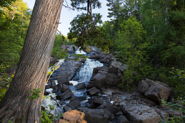 Beaver River Falls, waterfall in Minnesota, USA
