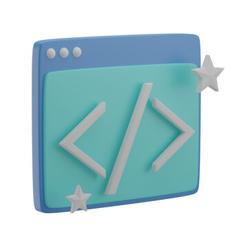 3D Clean Coding Illustration