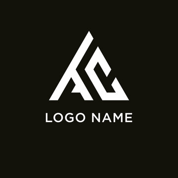letter a t c logo design