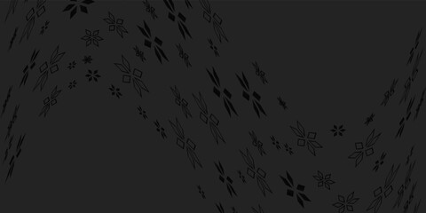 Abstract black pattern background