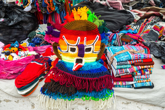  otavalo market is the biggest handcraft market in south america