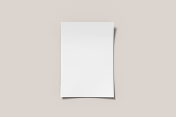 A4 Flyer Blank Mockup