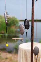 fishing rod spinning outdoor fishing