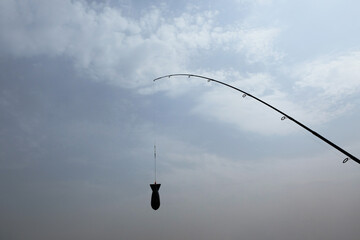 fishing rod spinning outdoor fishing