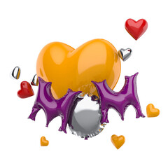 Text mothers day for composition 3d render