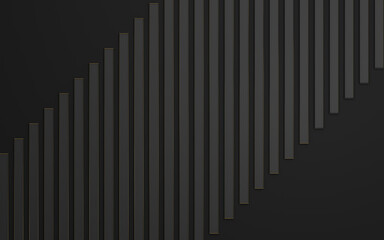 Black abstract background, Grunge surface,Modern shape concept, 3d Rendering.