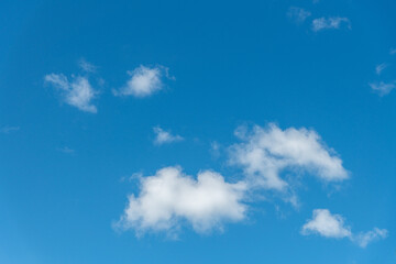 Fototapeta premium Blue Skies with Light Clouds
