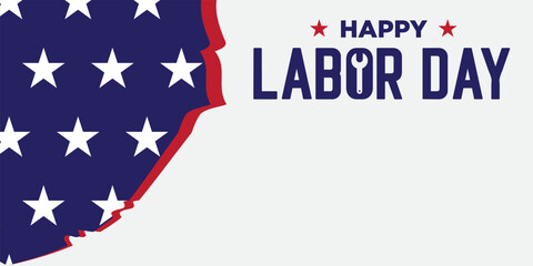Obraz na płótnie Canvas united states labor day background, celebrate national labor day