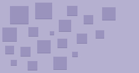 Beautiful geometric background with 3d squares mosaic