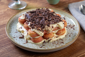 sweet dessert  tiramisu'