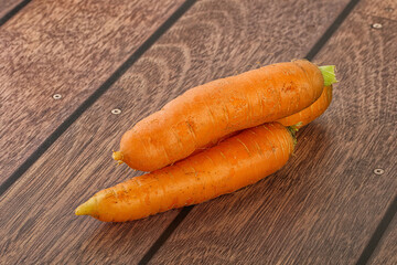 Yoiung natural organic carrot heap
