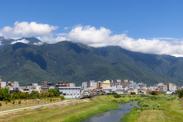 Fototapeta premium Countryside in Hualien County of Taiwan