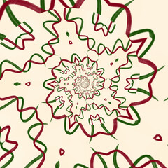 Abstract spiral background. Vector illustration