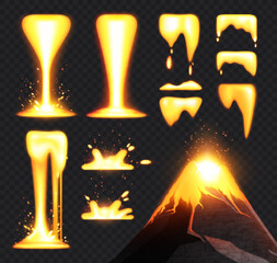 Lava Melted Metal Set