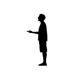 man silhouette icon