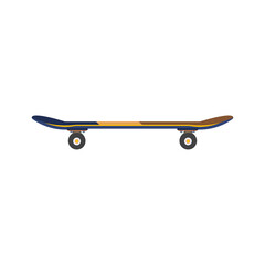 skateboard isolated on white background
