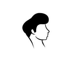 barbershop illustration and icon