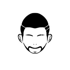 barbershop illustration and icon