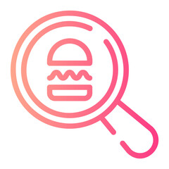 search gradient icon