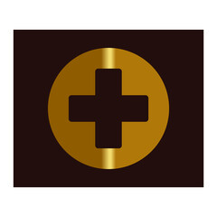 Gold Medical Icon