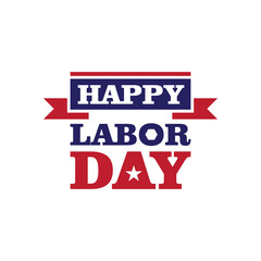 Labor day logo, national labor day celebration