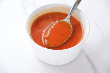 トマトのスープ
