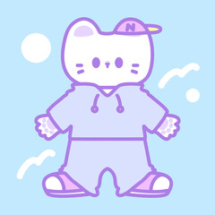 ストリートファッションなねこ！