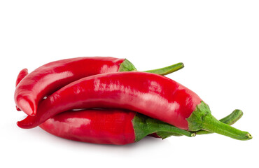 Pepper bitter isolated on a white background