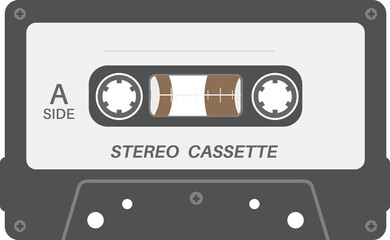 Retro cassette tapes, vintage cassette tape
