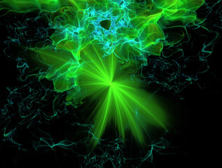 Obraz premium Imaginatory fractal abstract background Image