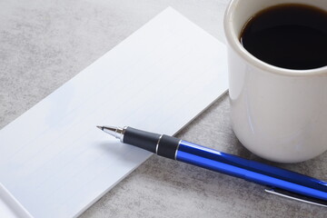 コーヒーを飲みながら手紙を書こう